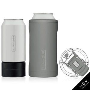 BRUMATE HOPSULATOR TRIO MUV LID 3-IN-1 MATTE GRAY